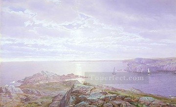ウィリアム・トロスト・リチャーズ Painting - ロッキー・コーブ NMA の風景 ウィリアム・トロスト・リチャーズ
